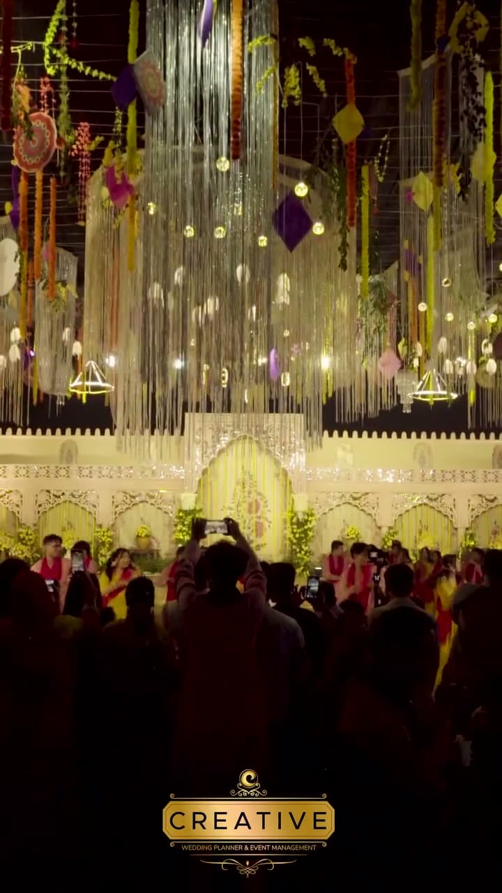Interior & Venue Decor: Outdoor Mughal-style Haldi in Purbachal